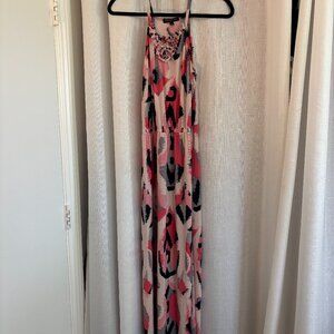 Banana Republic colorful patterned maxi dress!